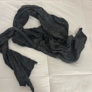 J. Crew Charcoal Gray Scarf